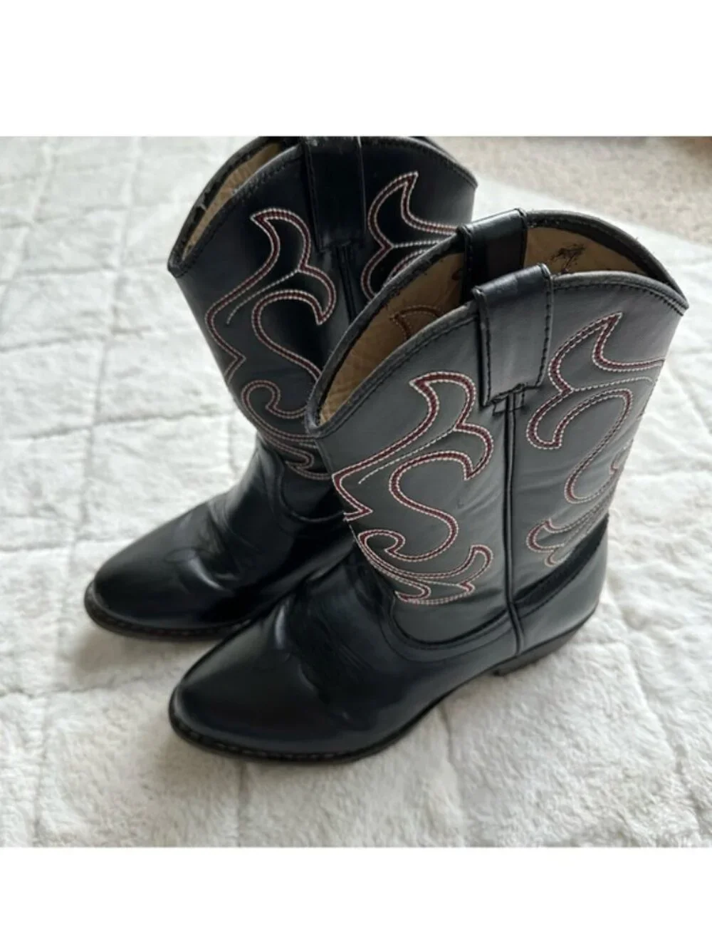 Canyon Trails | Kids Cowboy Pointed Toe Classic Western Rodeo Boots | Size 2M